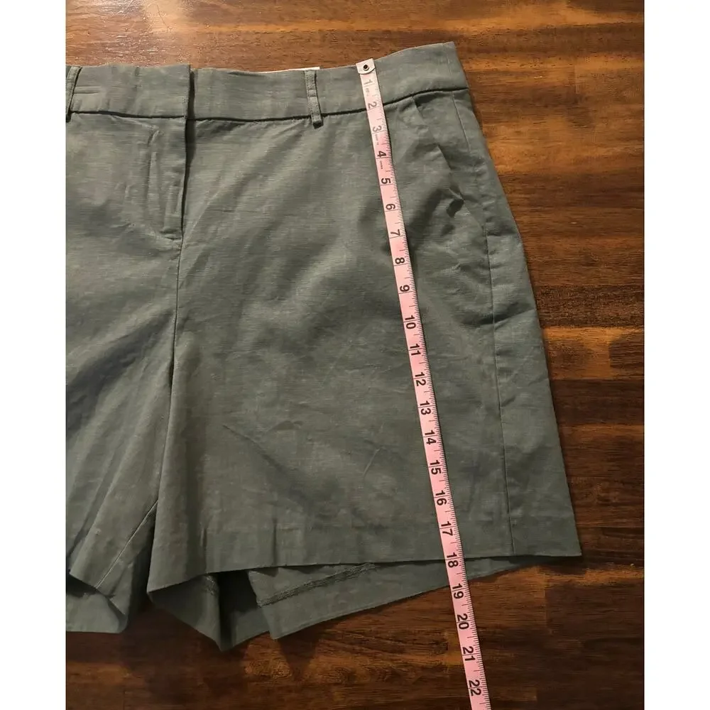 Lane Bryant Women’s 18 Shorts Linen Blend 6